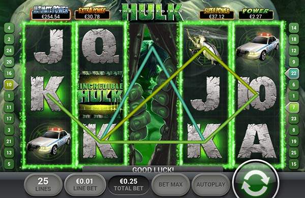 hulk slot reels