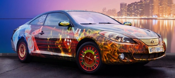 Мобильное казино в автомобиле: Тюнинг Toyota Solara