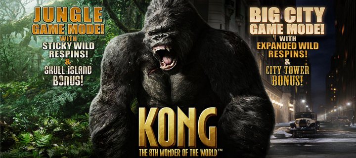 Обзор игрового автомата KONG от Playtech